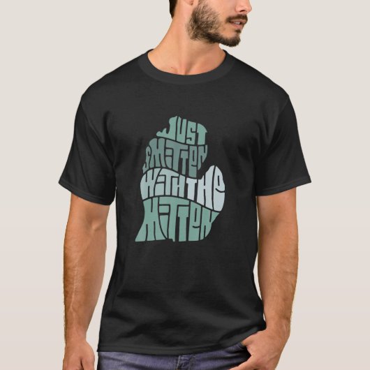 Smitten met het Mitten T shirt Retro ontwerp (Voorkant)
