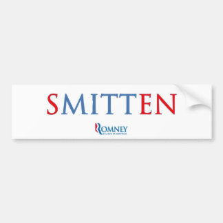 SMITTen ROMNEY-bumpersticker Bumpersticker
