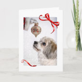 Smitty en de Kerstman Feestdagen Kaart (Voorkant)