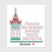SMJ Logo Vinyl Cling Sticker (Vel)