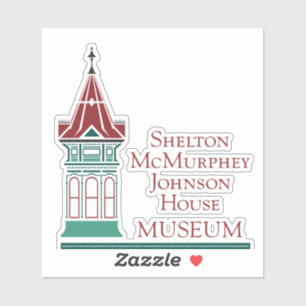 SMJ Logo Vinyl Cling Sticker
