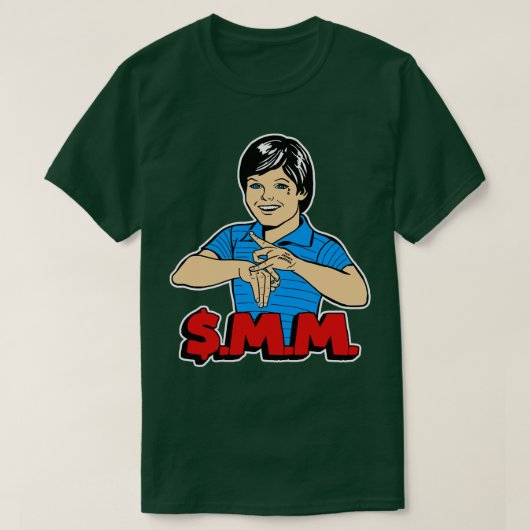 SMM van de gemiddelde straten van de voorsteden T-shirt (Design voorkant)