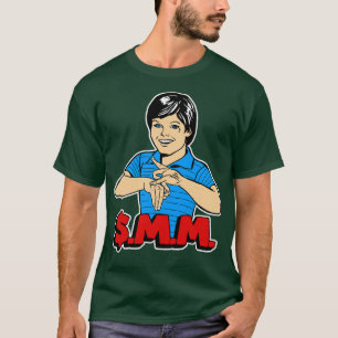 SMM van de gemiddelde straten van de voorsteden T-shirt