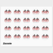 SMO Racing Ronde Sticker (Vel)
