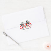 SMO Racing Ronde Sticker (Envelop)