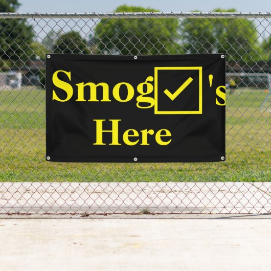 Smog-controles hier spandoek (Insitu)