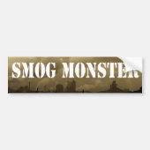Smog Monster Bumpersticker (Voorkant)