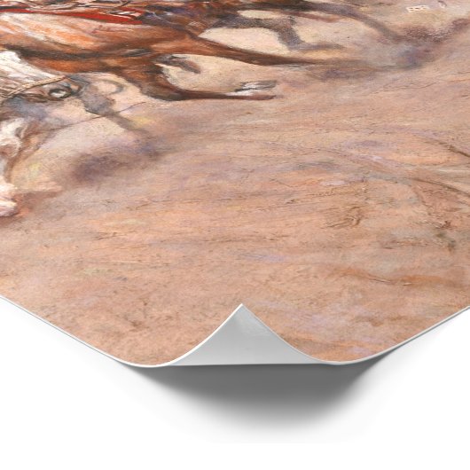 Smoke .45, 1908 Charles Marion Russell Poster (Hoek)