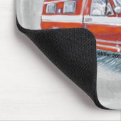 Smoke Chaser Brandweerwagen Brandweerman aangepast Muismat (Hoek)