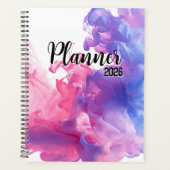 Smoke Diffuse Pink and Purple  Planner (Voorkant)