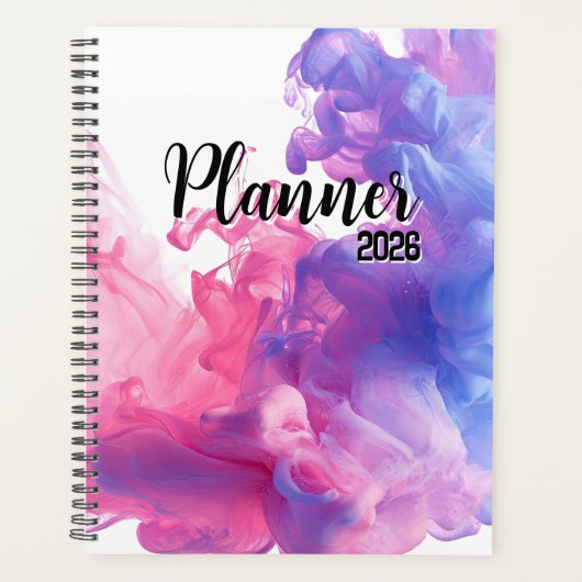 Smoke Diffuse Pink and Purple  Planner (Voorkant)