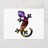 Smoke Gecko Lizard Briefkaart (Voorkant)