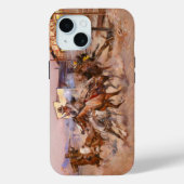 Smoke of a. 45, 1908 by Charles Marion Russell Case-Mate iPhone Case (Achterkant)