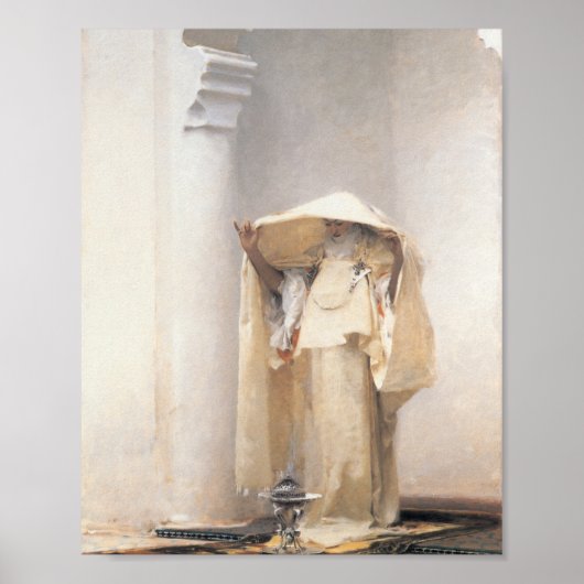 Smoke of Ambergris By Sargent Poster (Voorkant)