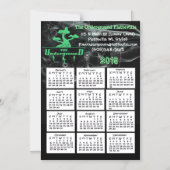 Smoke Shop Business Mini Kalender Magnet 2019 Magnetische Uitnodiging (Voorkant)