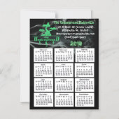 Smoke Shop Business Mini Kalender Magnet 2019 Magnetische Uitnodiging (Voorkant)