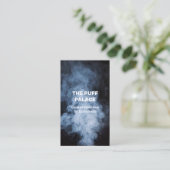 Smoke Shop QR Visitekaartje (Staand voorkant)