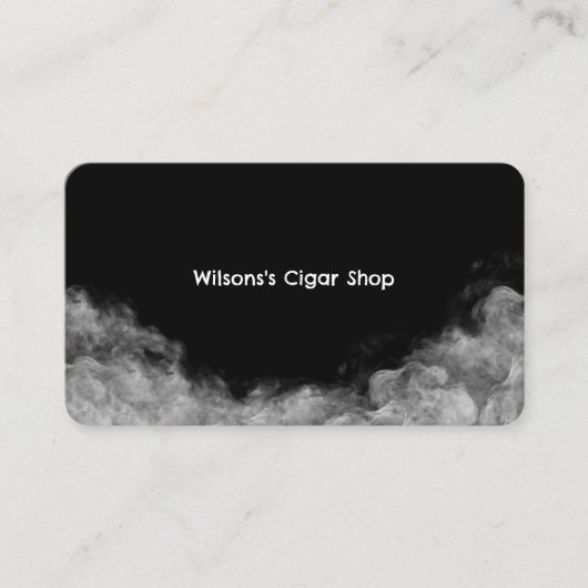 Smoke Shop Vape Visitekaartje (Voorkant)