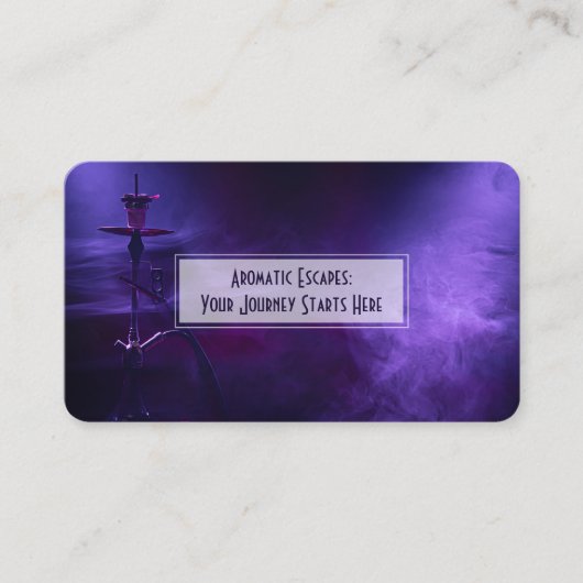 Smoke Shop Visitekaartje (Voorkant)