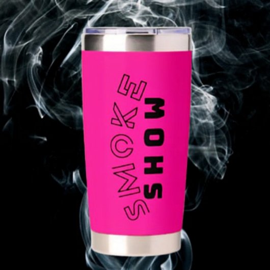 Smoke Show Thermal Tumbler | Hete blik, koude Drin Geïsoleerde Drinkbeker