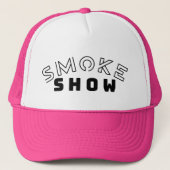 Smoke Show Trucker Hat | Vet en brutaal Mode Pet (Voorkant)