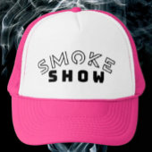 Smoke Show Trucker Hat | Vet en brutaal Mode Trucker Pet