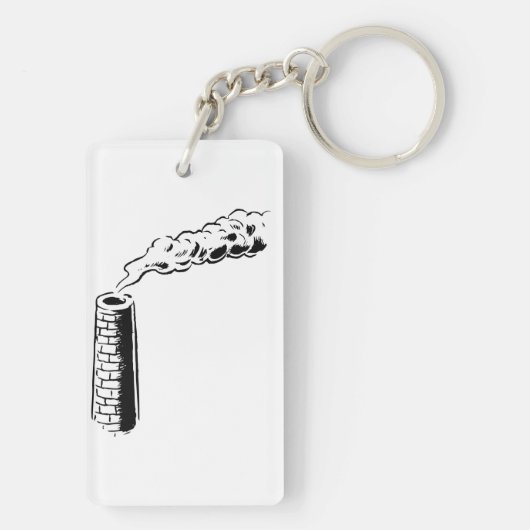 Smoke Stack Sleutelhanger (achterkant)