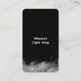 Smoke Vape QR Zwart Visitekaartje