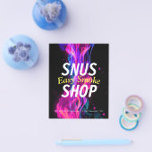 Smoke Vape Shop Zakelijke benodigdheden Tuinvlag Flyer (Enkel)