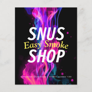 Smoke Vape Shop Zakelijke benodigdheden Tuinvlag Flyer