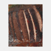 Smoked Brisket Fleece Blanket Deken (Voorkant)