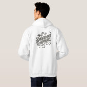 Smoked Out Smokey Bear Hoodie (Achterkant volledig)