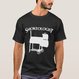 Smokeoloog Funny BBQ Smoker Grill for Men BBQ T-shirt