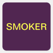 Smoker Medical Chart Labels (Voorkant)