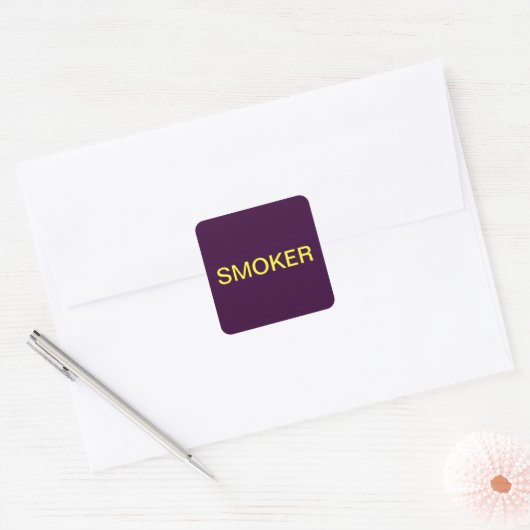 Smoker Medical Chart Labels (Envelop)