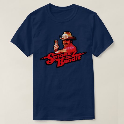 Smokey and the It beroemd gemaakt door Burt Reynol T-shirt (Design voorkant)