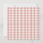 Smokey Backyard BBQ Pig Roast Kaart (Achterkant)