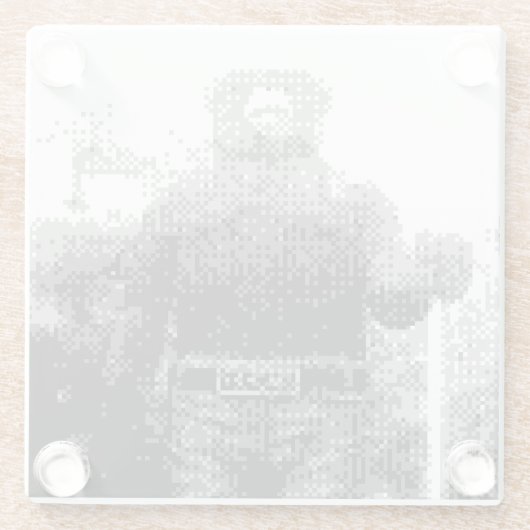 Smokey Beer Glazen Onderzetter (Achterkant)