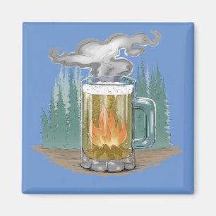 Smokey Beer Magneet
