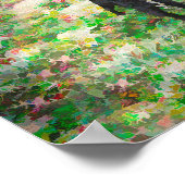 Smokey Black Mutt Cartoon Art-effect Poster (Hoek)