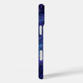 SMOKEY BLAUW & PAARSE MET HALLOWEEN ZWARTE KAT Case-Mate iPhone CASE (Achterkant / Rechts)