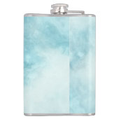 Smokey Blue Marble Monogram Heupfles (Achterkant)