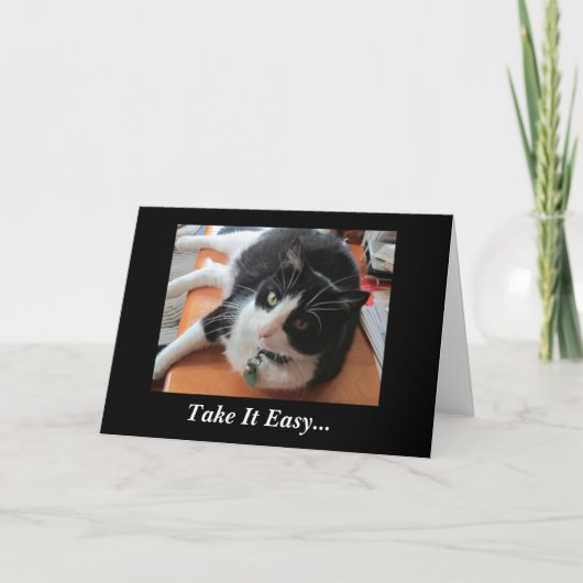 Smokey de Kat wordt goed spoedig Kaart (Voorkant)