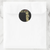 Smokey De Weerstand Beer Kostuum Sticker 2 (Tas)