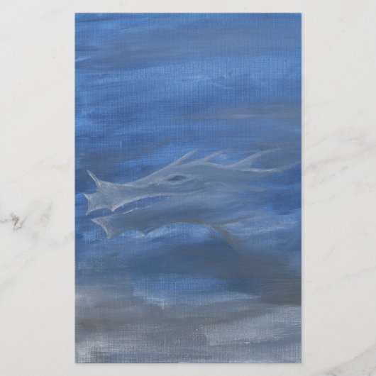 Smokey Dragon Briefpapier (Voorkant)