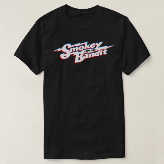 Smokey en het ontwerp van Bandit Glitch T-shirt (Design voorkant)