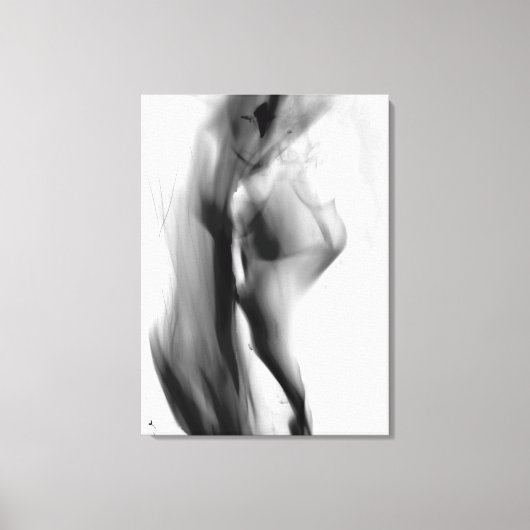 Smokey flames canvas afdruk (Voorkant)