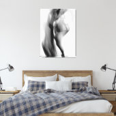 Smokey flames canvas afdruk (Insitu (Slaapkamer))