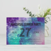 Smokey Galaxy repetitie diner Kaarten (Staand voorkant)