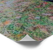 Smokey-gloed in briljante vezelverf poster (Hoek)